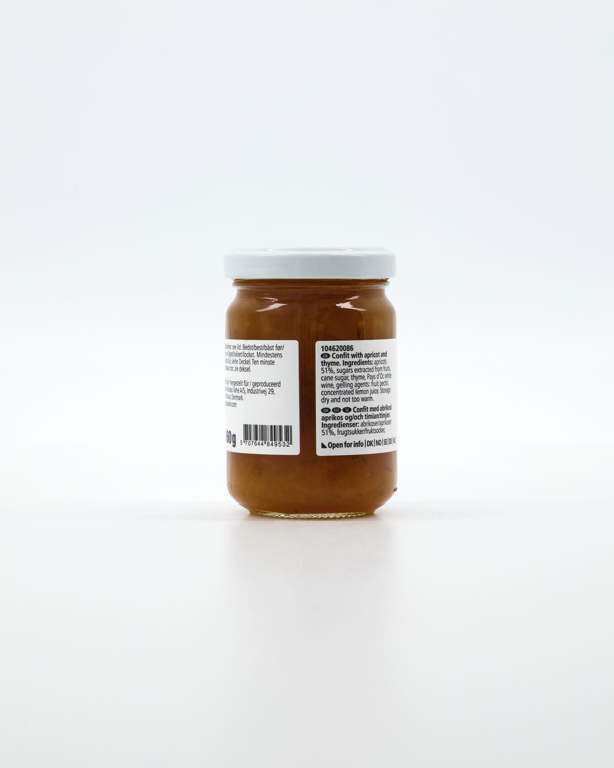 Confit, apricot & thyme