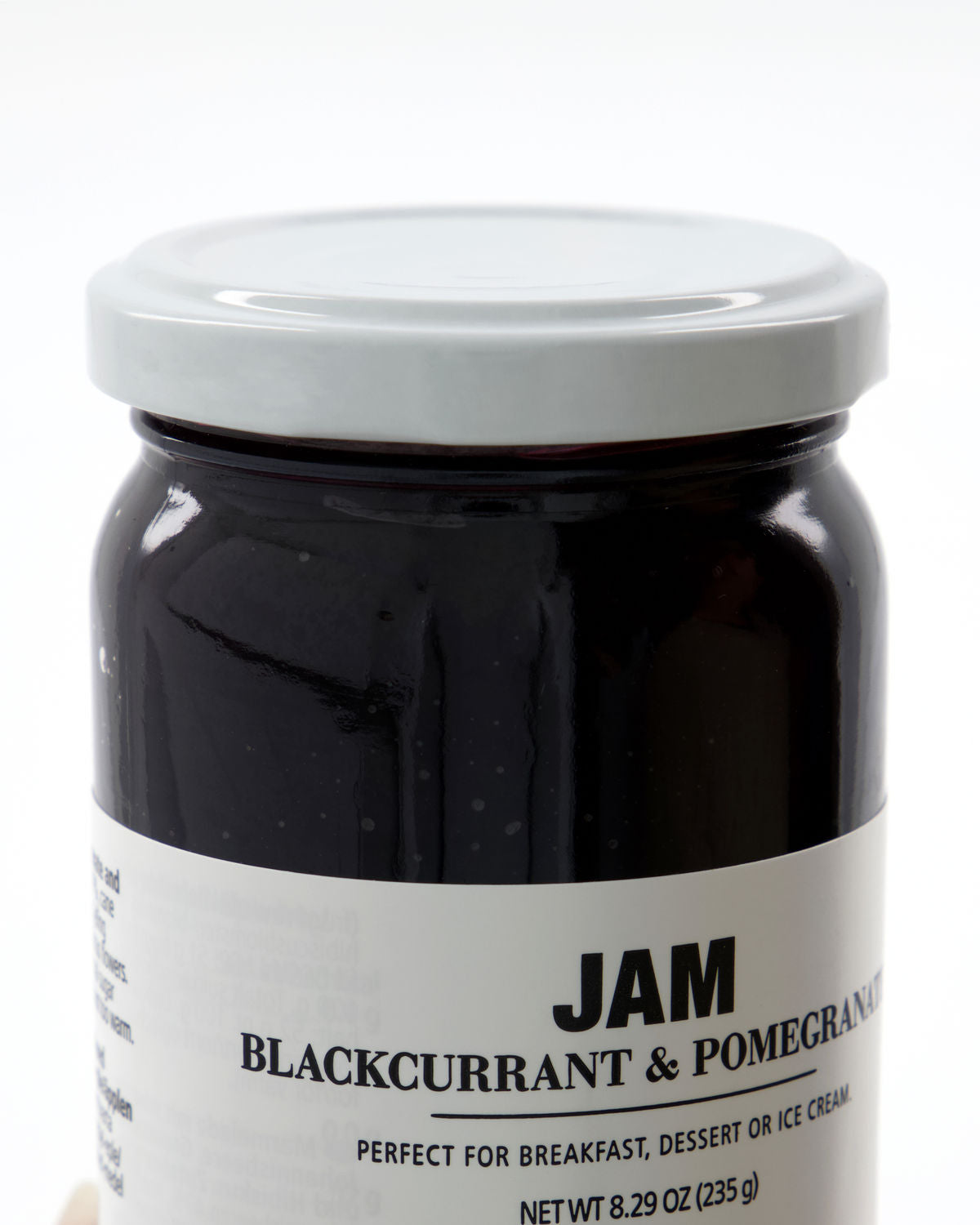 Jam, blackcurrant & pomegranate