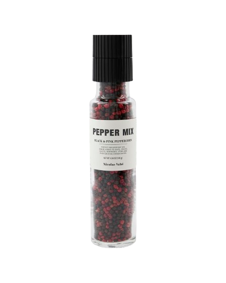 Peppar, Black & pink mix