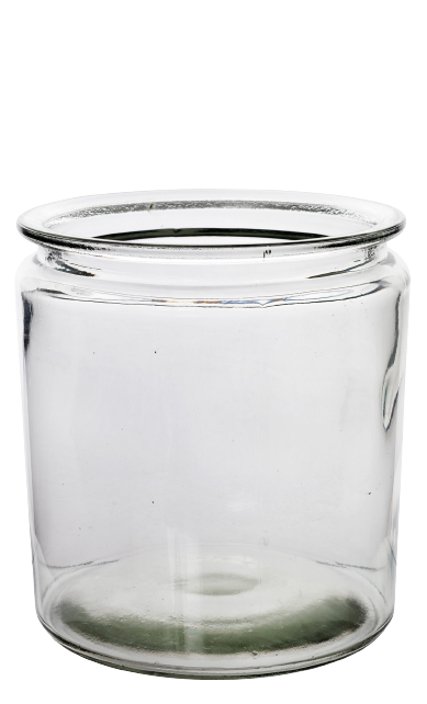 Vas i återvunnet glas 18*20