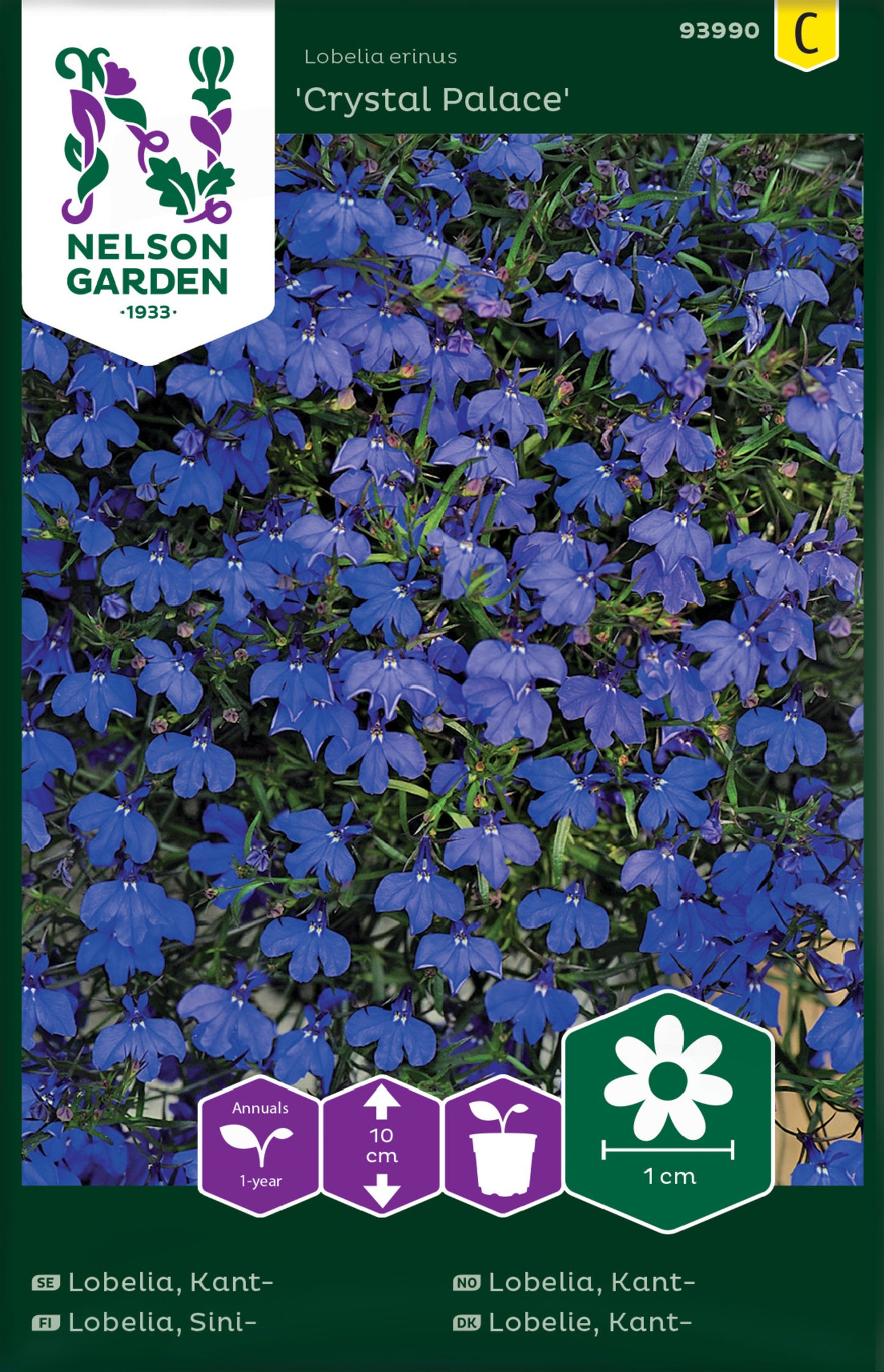 Kantlobelia, Crystal Palace