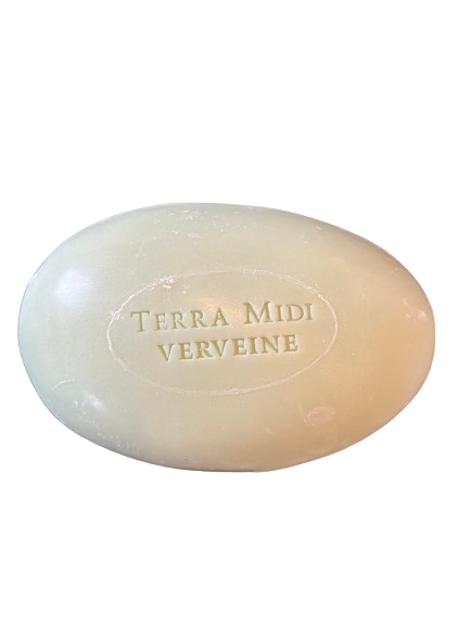 Tvål "gåsägg" Verbena från Terra Midi