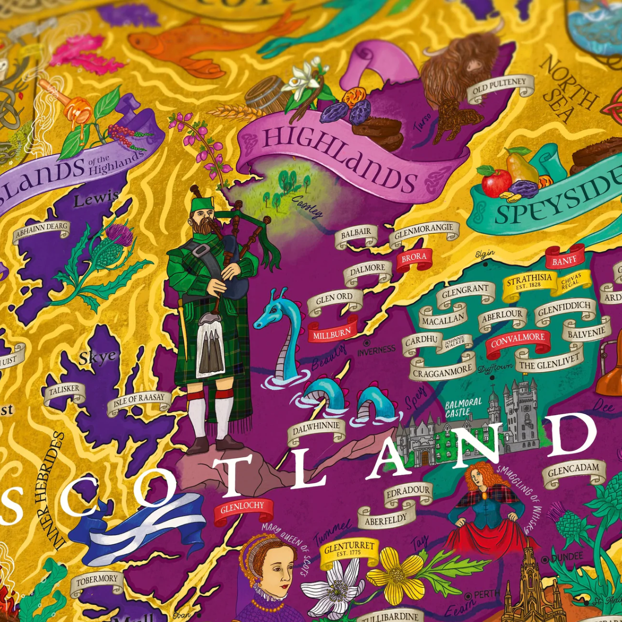 Whiskeypussel Skottland