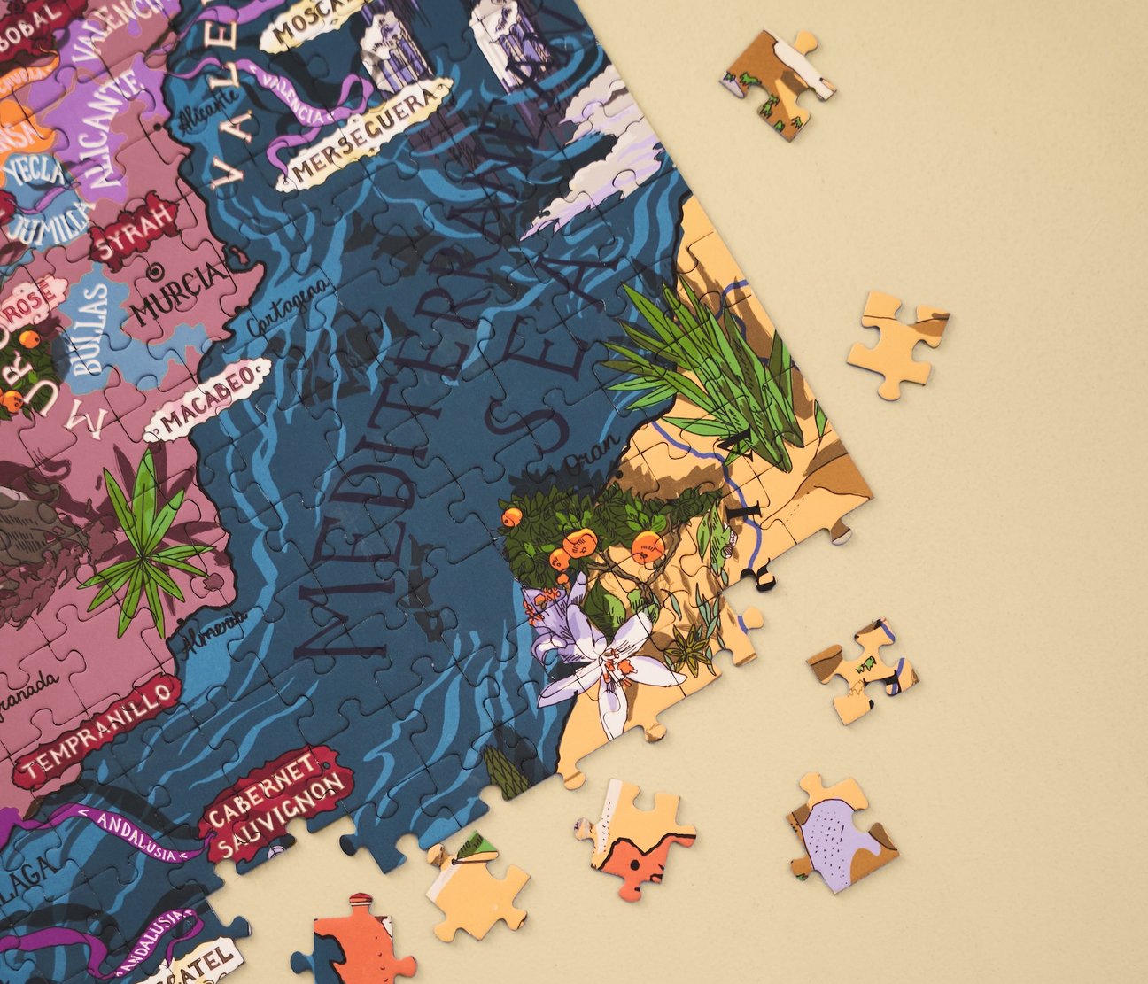 Vinpussel Spanien