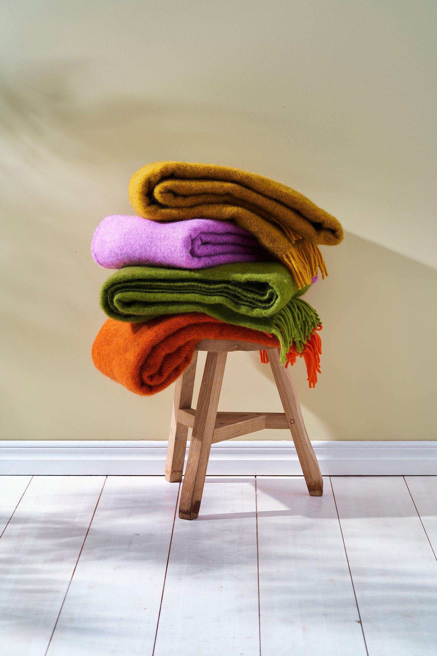 Gotland Stripe Cerise KLIPPAN YLLEFABRIK