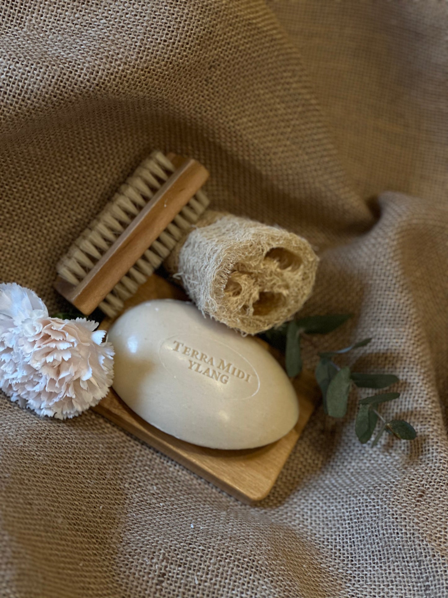 Presentkombination tvål och tillbehör