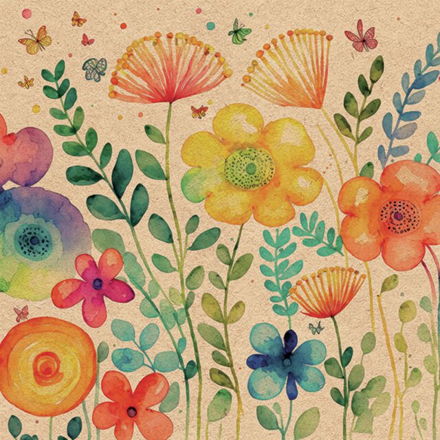 Servetter "Vibrant Spring"